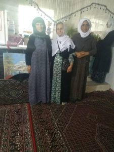 دیدار مادران صلح و آشتی کُردستان با دایە شریفە و پروانە حسین‌پناهی مادر نیشتمان